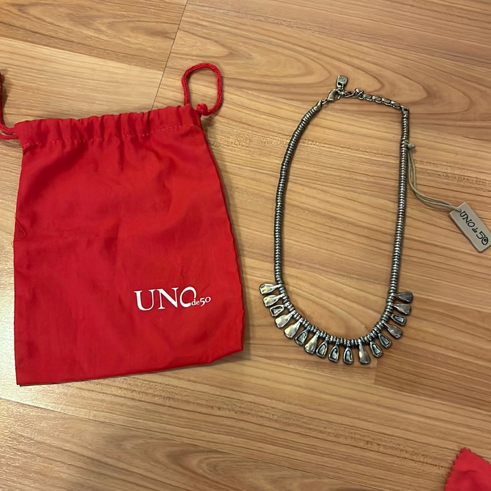 Brand new Uno de 50 necklace.
